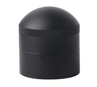 HoseOnfn, pour le sabotage de café, type de broche, alliage en aluminium, marteau en poudre de café, pour café de cuisine à la maison, conception compacte, poignée durable, outil (Noir 53 mm)