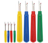 HoseOnfn pour l'outil de ripper de couture de couture de croix, 8 pcs de manche de couleurs Remover ensemble de petites et moyennes tailles, pour les projets de bricolage à