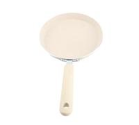 HOSEONFN pour poêle à frire, pour poêle antiadhésive avec poignée, marmite à fond plat en alliage d'aluminium pour crêpes du petit déjeuner, facile à nettoyer, conception durable, (18CM)