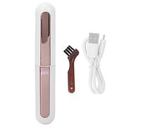 HOSEONFN pour recourbe-Cils Naturel Professionnel, Conception Ergonomique, Chauffage Rapide, Double contrôle de température, Peigne isolé, Rechargeable par USB pour Les Voyages (Blanc Perle)