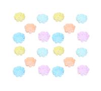 HoseOnfn pour tasses de muffins en silicone, 20 pcs de boulange réutilisables, revêtements de cupcakes antiadhésifs, moule à gelée de pudding flexible, lave-vaisselle, résistant à (7 Petal Flower Set