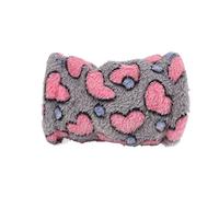 HOSEONFN Small Pet Tunnel, pour Le Cochon d'Inde, Accessoire d'habitat de hérisson de Hamster, Tube de cachette d'hiver Chaude, Tube de Jeu de Plancher Doux, cachette d'abri (Einzelpass)