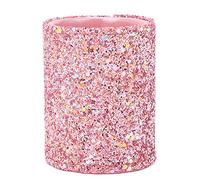 HOSEONFN Support de Rangement pour pinceaux de Maquillage pour pinceaux et Outils cosmétiques, Grande capacité, matériau PU Durable avec Design à Paillettes, étui de Rangement