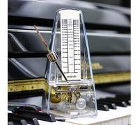 HOSEYIN Métronome mécanique universel pour piano, guitare, violon et autres instruments (transparent)