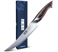HOSHANHO Couteau a Desosser 15cm, Couteau à Filet en Acier Inoxydable à Haute Teneur en Carbone Pour le Poisson, Couteaux à Fileter pour Cuisine Japonais Professionnel Tranchants