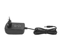 Hosi Chargeur, Adaptateur d'alimentation Externe 12V 2A 8 Pieds de Longueur AC à DC Noir pour Lumière de Module LED (Prise UE)