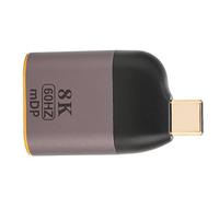 Hosie Adaptateur USB C vers DisplayPort, Plug and Play en Alliage d'aluminium Anti-dérapant USB C Mâle vers Mini DP Femelle pour PC