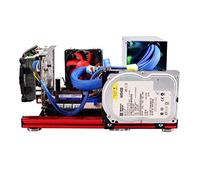 Hosie Boîtier ITX pour Mini-Ordinateur, Carte Mère ITX, Bricolage Mini ATX pour Tester de Meilleures Performances de Refroidissement, de compatibilité et de Maintenance