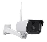 Hosie Caméra à énergie Solaire, Caméra de sécurité à Lecture Vidéo 1080P 2MP IP67 Alerte d'alarme étanche pour Intérieur Extérieur