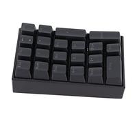 Hosie Clavier Mécanique, Clavier Filaire Fadeless Durable 21 Touches pour la Maison des Jeunes pour Le café Internet Adulte pour Le Bureau