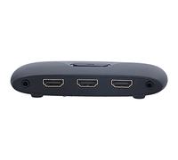 Hosie Commutateur Kvm, Commutateur Kvm USB Ajuste Automatiquement la Résolution 4K30hz pour Les Ordinateurs de Bureau pour Les Consoles de Jeu pour Les Boîtiers TV
