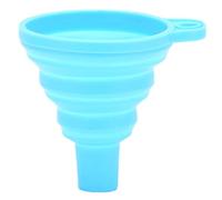 Hosie Entonnoir Filtrant, Filtre Les Impuretés Entonnoir Pliable en Silicone Flexible Pliable Conception à Large Bouche pour Poudre pour Résine pour Liquide
