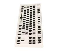 Hosie Kit de Bricolage de Clavier Mécanique à 87 Touches, Clavier de Jeu personnalisé à 80% de Commutateur de Mise en Page pour PC (Blanc)