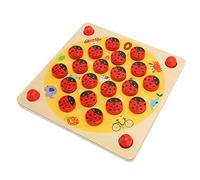 Hosie Ladybug Memory Game Jouet Ladybug Memory Game Board en bois de tilleul pour autistes