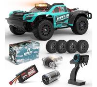 Hosim Voiture télécommandée sans balais 1:14, 3S Lipo 50 mph, voiture RC rapide étanche, tout-terrain RC 4 x 4, camion monsterTruck RC adulte