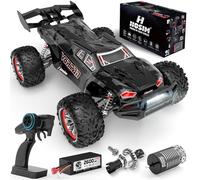 Hosim Voiture télécommandée sans balais 1/8 80 km/h, 3S Lipo 11,1 V 2600 mAh RTR RC tout-terrain 4 roues motrices RC voiture rapide adulte étanche RC Monster truck