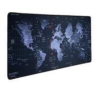 Hosimoln Dituk Grand Tapis de Souris de Jeu, Taille 70 x 30 cm, épaisseur 3 mm, texturé de qualité supérieure, antidérapant et imperméable, avec Bords Cousus pour Jeux, Bureau et Maison 70 x 30 cm