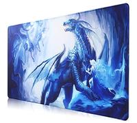 Hosimoln Grand Tapis de Souris de Jeu, Taille 70 x 30 cm épaisseur 3 mm, Tapis de Souris d'ordinateur texturé de qualité supérieure, antidérapant et imperméable, avec Bords Cousus pour