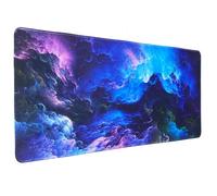 Hosimoln Tapis de Souris de Jeu, Grand Tapis de Souris Taille 80x30CM épaisseur 3MM, Tapis de Souris d'ordinateur antidérapant et étanche avec Bords Cousus pour jeux/bureau/maison-80x30 Qicaiyun004