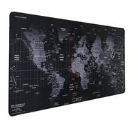 Hosimoln Tapis de Souris de Jeu, Tapis de Souris étendu Taille 90x40CM épaisseur 2MM, Tapis de Souris d'ordinateur antidérapant et étanche avec Bords Cousus pour jeux/bureau/maison-90x40 Hmap