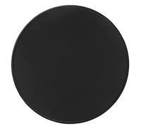 Hosimoln Tapis de Souris Rond HD - Base en Caoutchouc Antidérapant, Bord Cousu, Personnalisé pour Ordinateur Portable - 22cm Noir