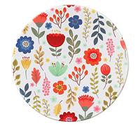 Hosimoln Tapis Souris Rond avec Impression HD, Tapis de Souris en Caoutchouc Antidérapant avec Bord Cousu, Personnalisé pour Ordinateur Portable-22cm katonghua006