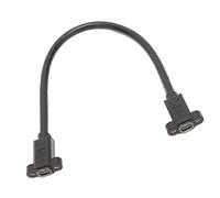 Hosit Adaptateur Mini Displayport, Câble Mini DP Enfichable Résistant 4K 144HZ Connecteurs Plaqués Or DP 1.4 pour Ordinateurs