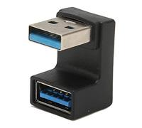 Hosit Adaptateur USB Mâle vers USB Femelle en Forme de U, Adaptateur USB 3.1 de Type U de Charge 10 Gbps pour Chargeur USB A