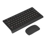 Hosit Clavier Anglais Chinois, Matériau ABS Connexion sans Fil 2.4G Clavier et Souris de Jeu sans Fil 2.4G pour Ordinateur