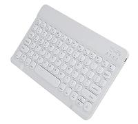 Hosit Clavier, Clavier sans Fil Ultra-Mince étanche pour Tablette pour Smartphone (Blanc)