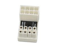 Hosit Connecteur de Direction GPU, Connecteur PCIe GPU Multicouche en Cuivre épaissi Plug and Play 8 Broches pour Ordinateur