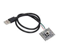 Hosit Mini Carte de Caméra USB, Module de Caméra d'Ordinateur à Bande Passante élevée à Mise au Point Automatique Noire 2MP 30FPS pour Ordinateur Portable