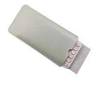 Hosoncovy Étui de protection en cuir synthétique pour clavier portable Logitech K380 - Étui de protection anti-poussière pour clavier Bluetooth Logitech K380 - Gris