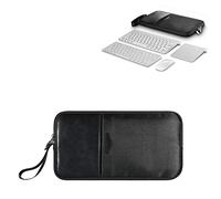 Hosoncovy Étui de transport portable pour clavier et souris - Étui de transport pour clavier Apple Magic Keyboard A1644 et Apple Wireless Keyboard A1314 Magic Mouse (étui uniquement)