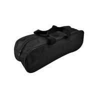 Hosoncovy Sac de rangement multifonction pour outils de barbecue, étui de transport, accessoires de tente de camping, ustensiles de cuisine, Noir , L, Sac de transport