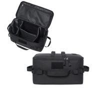 Hosoncovy Sac de rangement pour réservoir de gaz de camping en plein air, ustensiles de cuisine, gadgets de cuisine, sac de transport pour barbecue, voyage, pique-nique, barbecue, Noir , Sac de