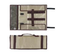 Hosoncovy Sac de rangement pour rouleau de clous de camping - Sac de transport pour outils de camping - Sac de rangement pour tente - Pour l'extérieur, kaki, Sac de transport