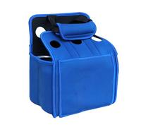 Hosoncovy Sac de transport élastique en néoprène pour 6 bouteilles de bière, sac de transport fourre-tout avec poignée pour bière, bouteille de bébé, canettes de boissons