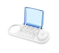 Hosoncovy Support de brosse à dents électrique avec 4 têtes de brosse à dents pour brosse à dents électrique Oral B/Braun/tête ronde (les têtes de brosse ne sont pas incluses)