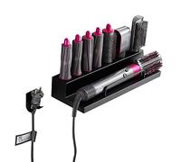 Hosoncovy support de montage mural organisateur support de stockage pour Dyson Airwrap styler fer à friser baguette barils brosses