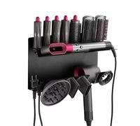 Hosoncovy Support mural 2 en 1 en alliage d'aluminium pour sèche-cheveux Dyson Supersonic et accessoires Dyson Airwrap Styler