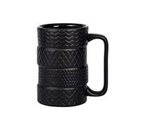 Hosoncovy Tasse créative en céramique en forme de pneu - Tasse à café en céramique - Tasse à café 3D - Tasse cadeau de 500 ml (A)