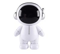 Hosoncovy Tirelire astronaute spaceman - Figurine d'astronaute - Décoration de bureau - Statue (argent)