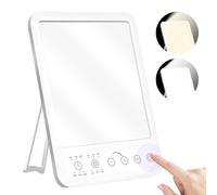 HOSPAOP Lampe de lumière du jour 10000 Lux, lampe de thérapie par LED sans UV, lampe de lumière du soleil Daylight avec variateur, lampe à spectre complet pour bureau, bureau et maison