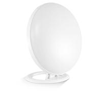 HOSPAOP Lampe de Luminothérapie 10000 Lux LED sans UV, Lampe de Jour avec Variateur Continu et 3 Températures de Couleur, Lampe Lumière du Jour Plein Spectre pour Maison, Bureau, Bureau à Domicile