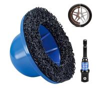 HOSPAOP Ponceuse de moyeu de roue 90/150 mm avec entraînement 1/2" - Ponceuse à rotule et nettoyant pour moyeu de roue pour voiture, SUV et van - Ponceuse de moyeu pour enlever la rouille, montage sur