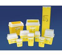 Hospidex SHA-41152610 Boîte à déchets Sharpsafe, Volume 13 litre, Lot de 20