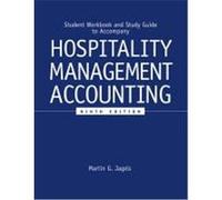 Hospitality Management Accounting, Student Workbook Jagels, Martin G. (Auteur)