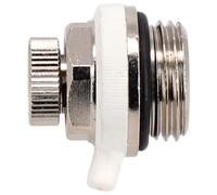 Hosrivae 0.5 BSP Vanne de ventilation automatique pour radiateurs - Auto-purgeur automatique Arrêt manuel 27 x 26 x 26 mm Lot de 1 ou 2 ou 3 ou 5
