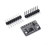 Hosrivae -20602 Six module de capteur gyroscope accéléromètre, 3,3 V-5 V avec LDO, support I2C, ± 2000°/s ± 16 g, carte 12,7 x 20,32 mm pour projets de bricolage Arduino